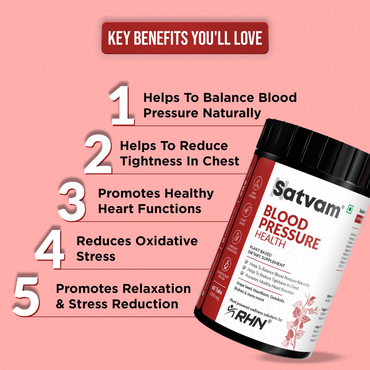 Satvam Blood Pressure Supplement