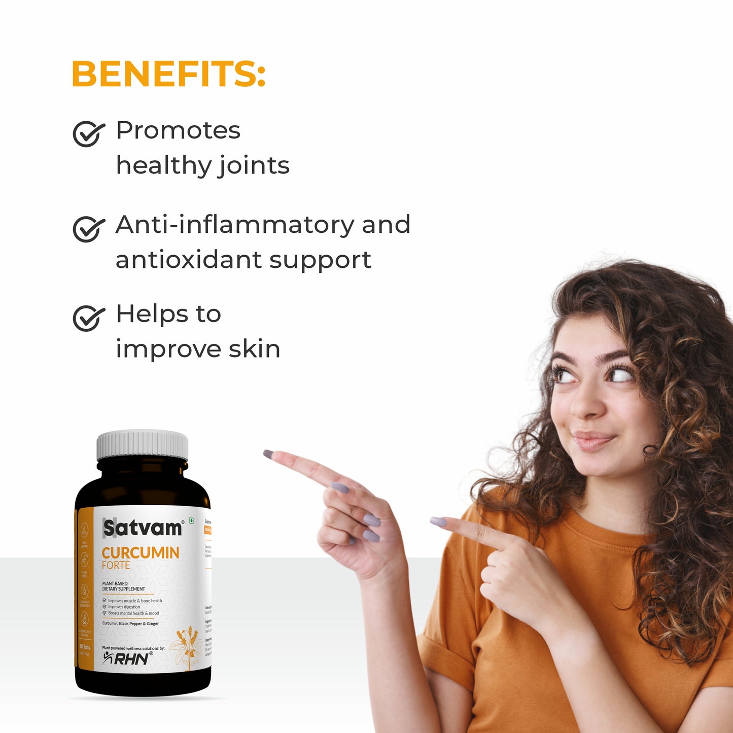 Satvam Curcumin Forte Supplement