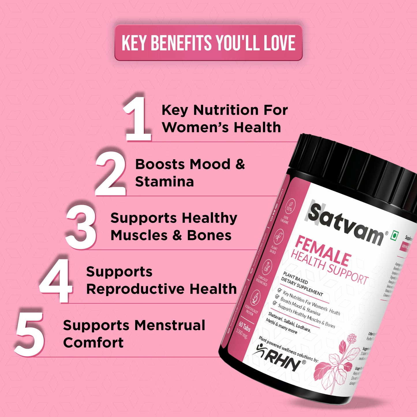 Satvam Female Health Support Supplement