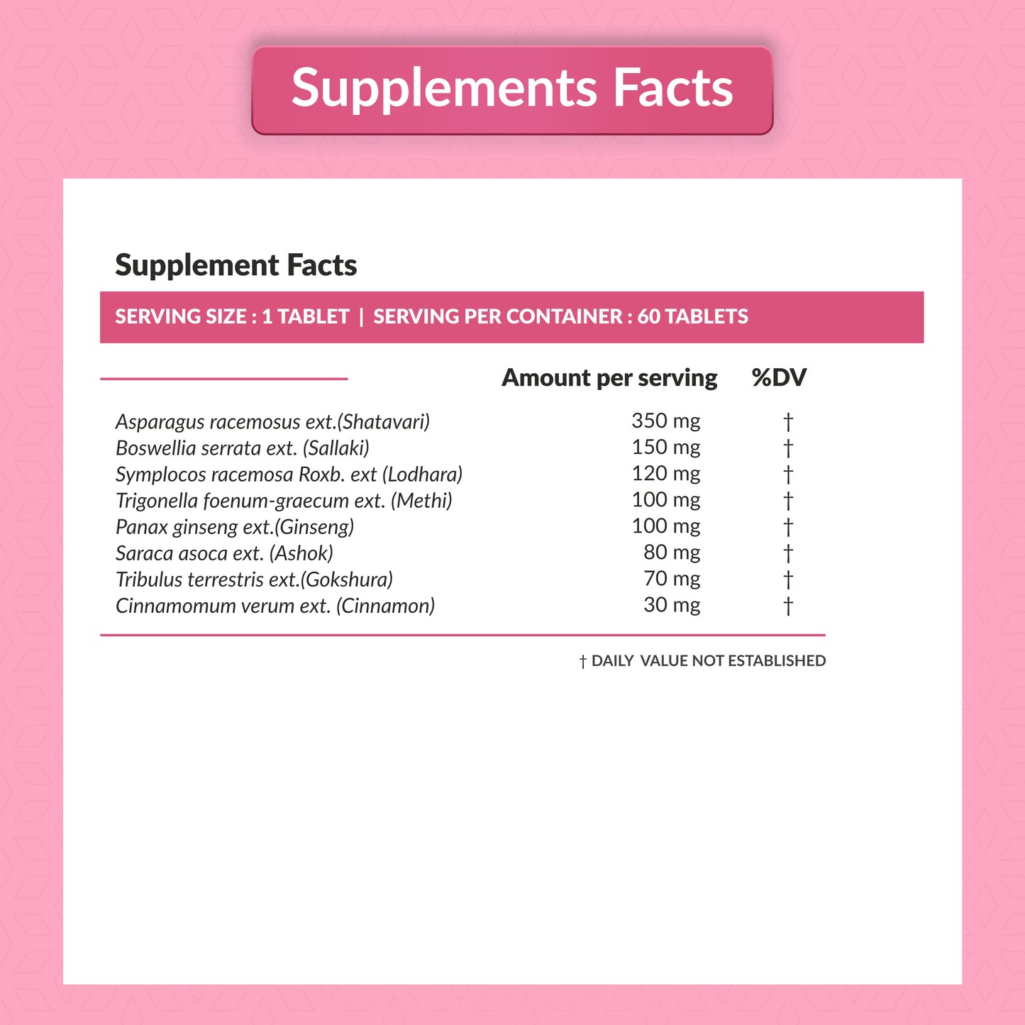 Satvam Female Health Support Supplement