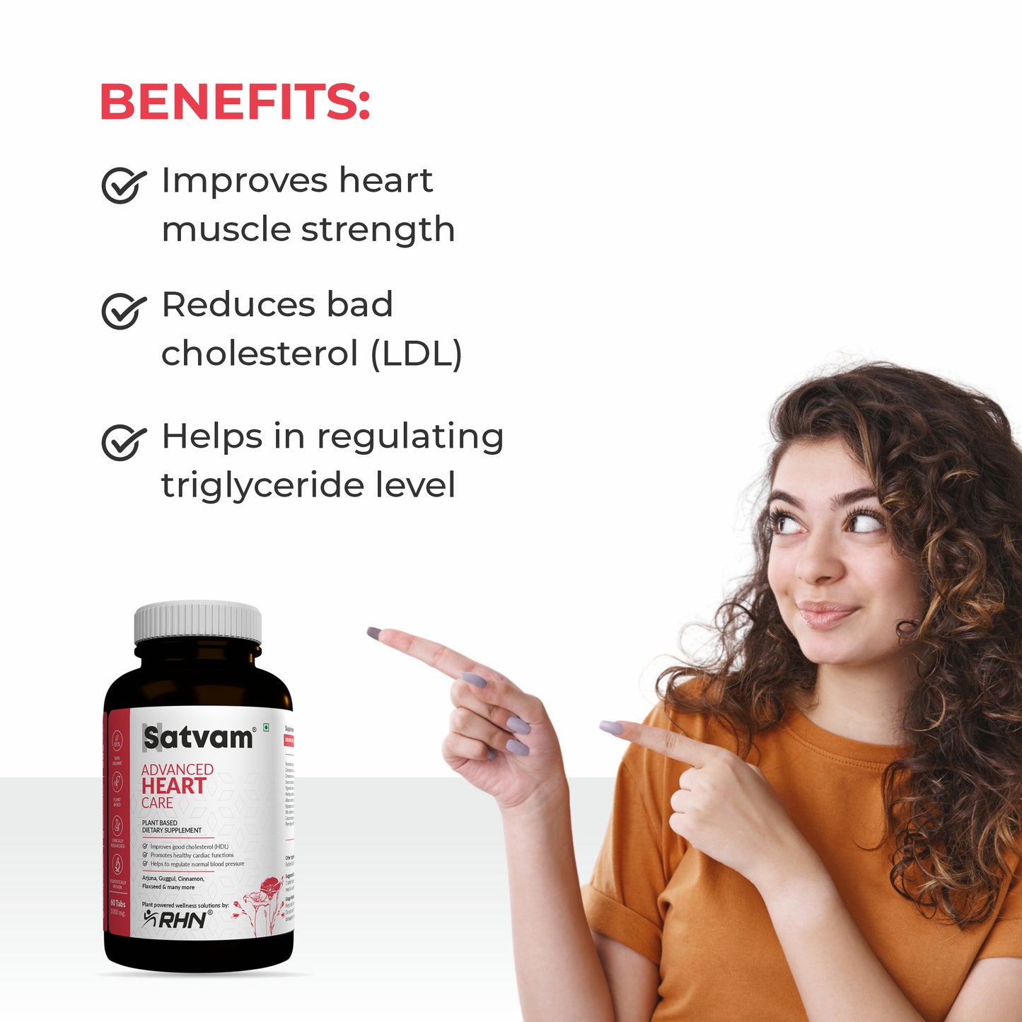 Satvam Advanced Heart Care Supplement