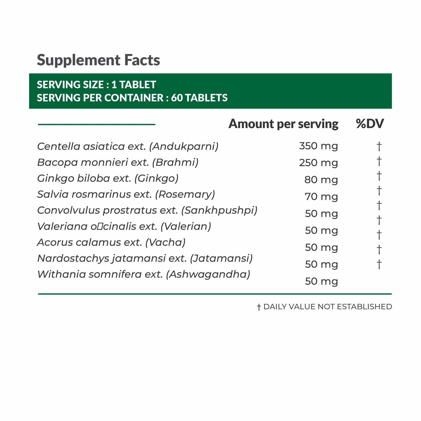 Satvam Natural Stress Relief Supplement