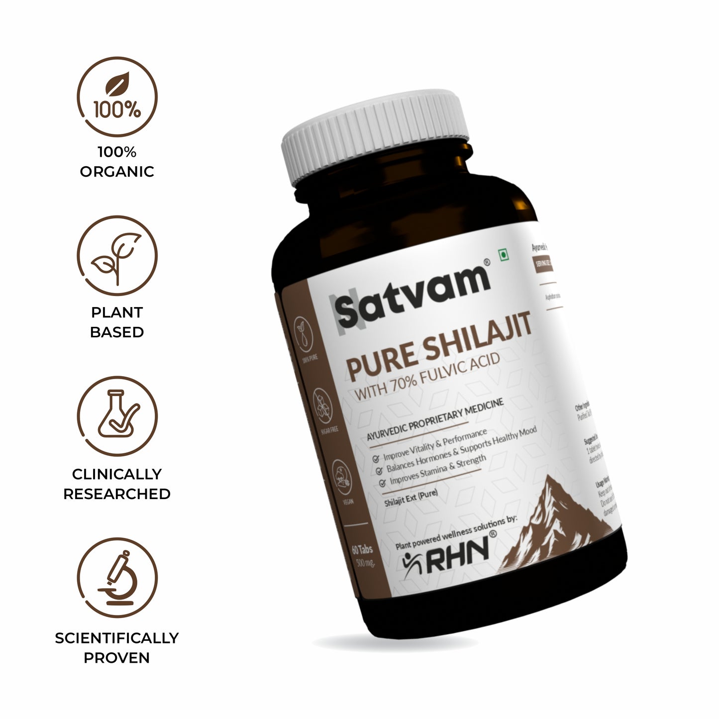 Satvam Pure Shilajit Supplement