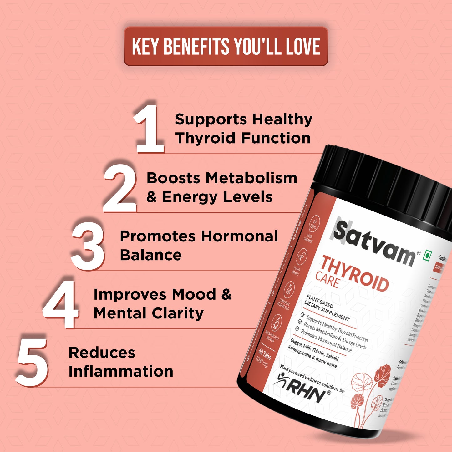 Satvam Thyroid Care Supplement