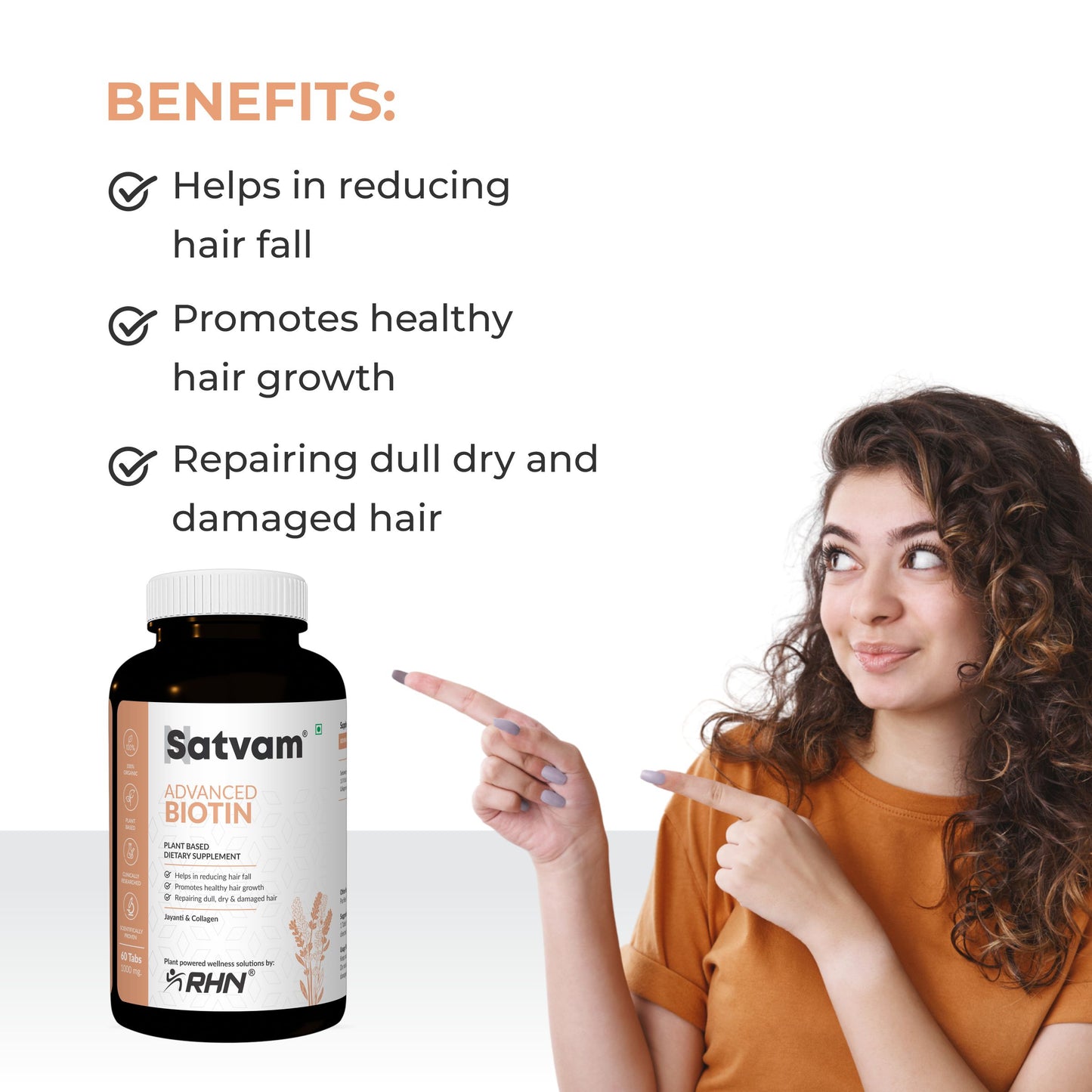 Satvam Advanced Biotin Supplement