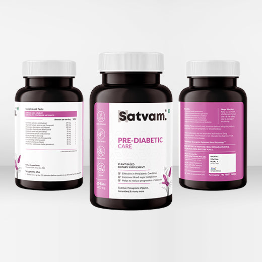 Satvam Pre-Diabetes Care Supplement