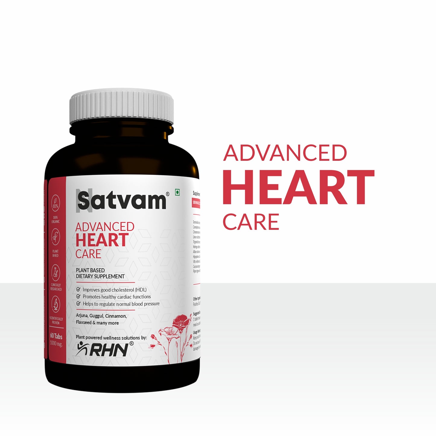 Satvam Advanced Heart Care Supplement