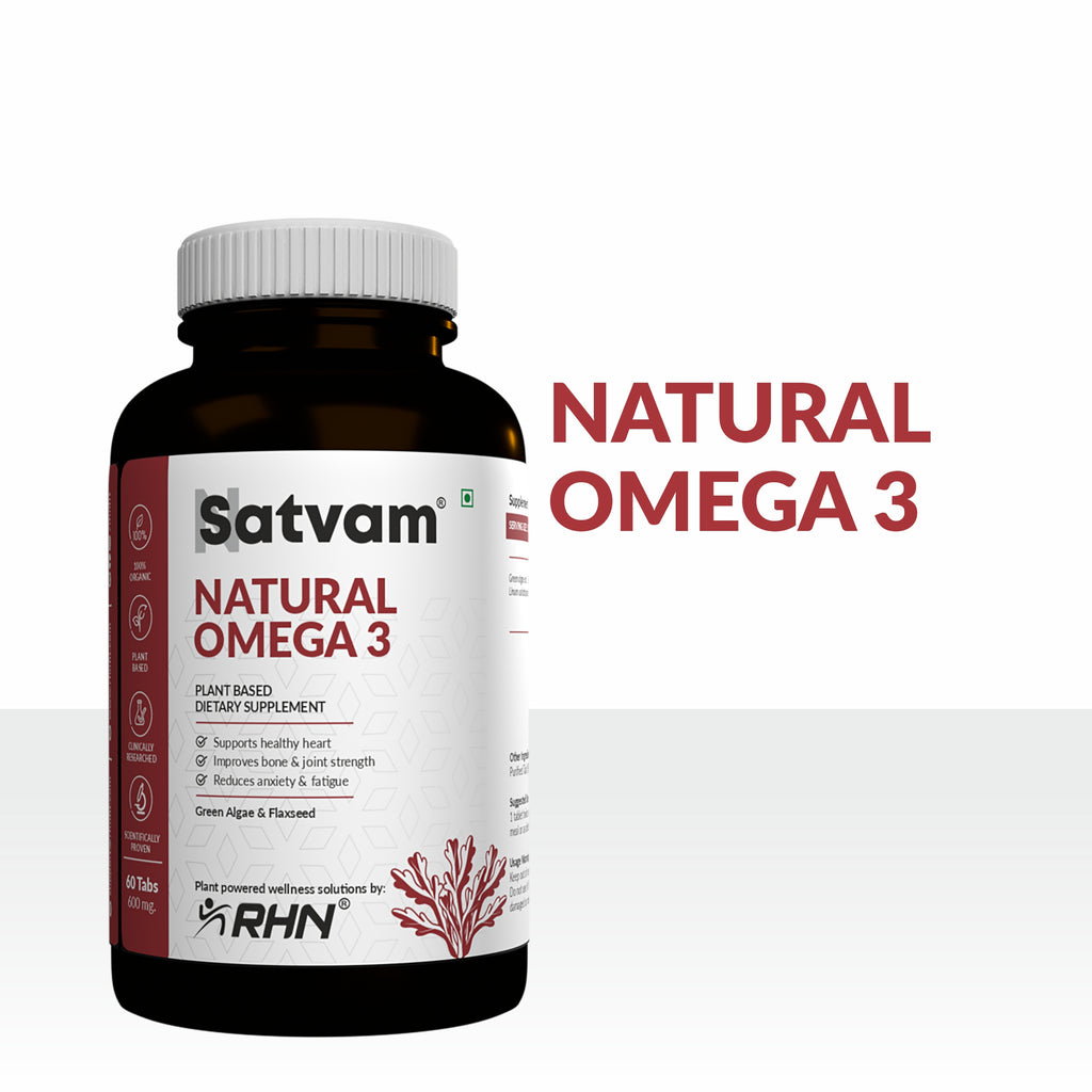 Satvam Natural Omega 3 Supplement